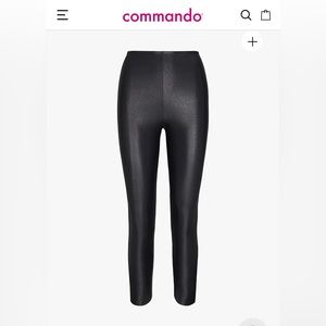 Commando 7/8 Faux Leather Leggings